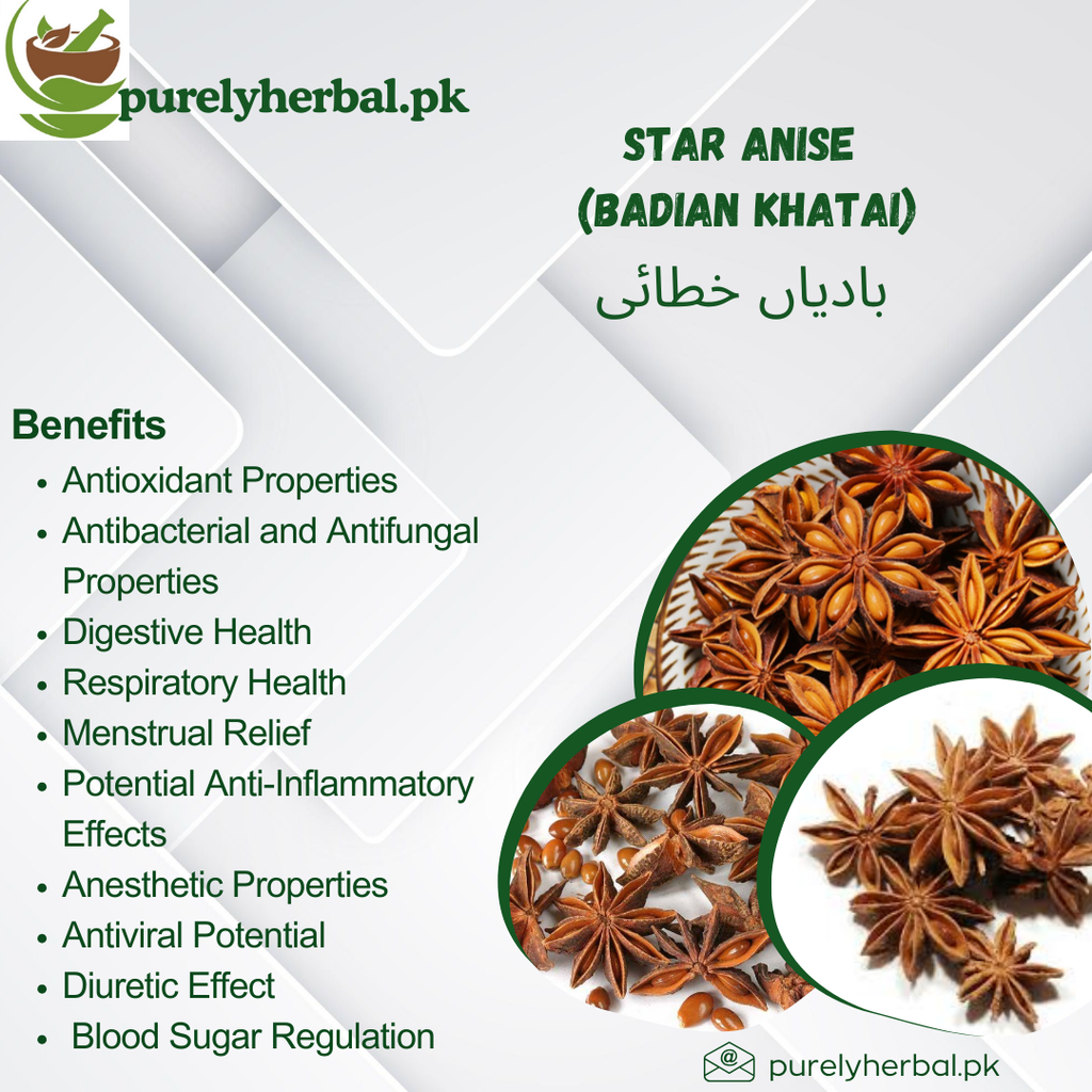 Badian Khatai / Star Anise / بادیاں خطائی