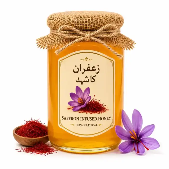 Saffron Infused Honey (زعفران کا شہد)