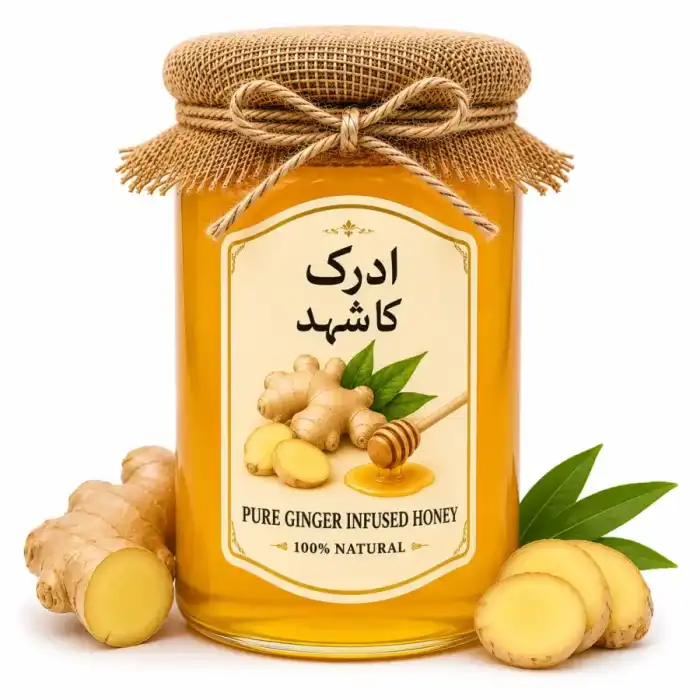 Pure Ginger Infused Honey (Adrak Ka Shehad)