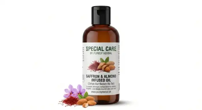 Saffron & Almond Infused Oil (Zafran Aur Badam Ka Tail)