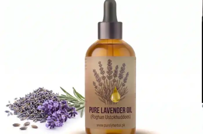 Pure Lavender Oil (Roghan Ustokhuddoos)