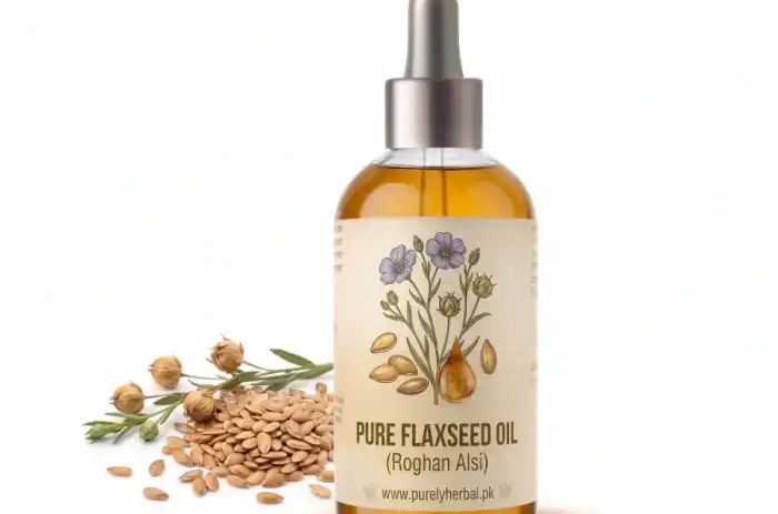 Pure Flaxseed Oil (Roghan Alsi)