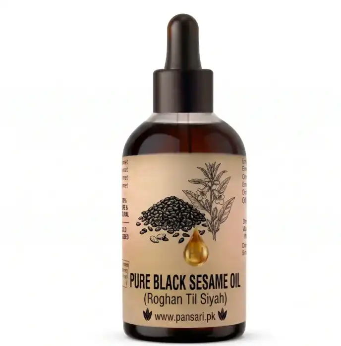 Pure Black Sesame Oil (Roghan Til Siyah)
