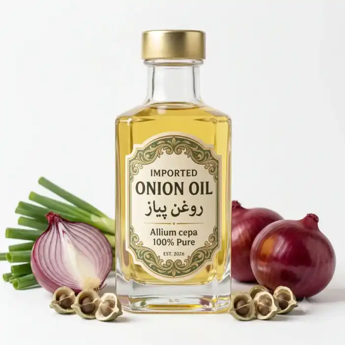 Imported Onion Oil (Roghan Piyaz) Allium cepa 100% Pure