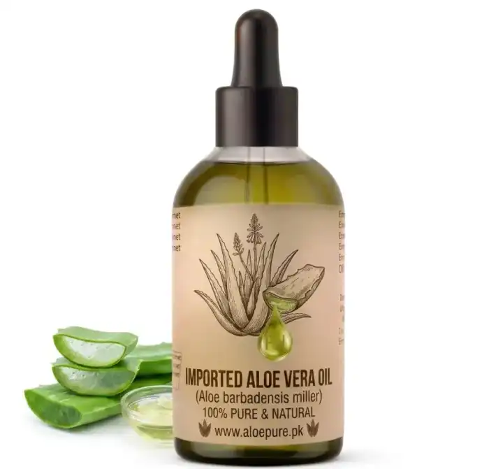 Imported Aloe Vera Oil Aloe barbadensis miller 100% Pure
